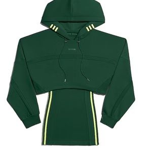 adidas Ivy Park Hooded Cutout Dress
Dark Green